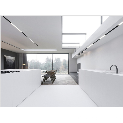 Dimmable commercial indoor magnetic track lighting system